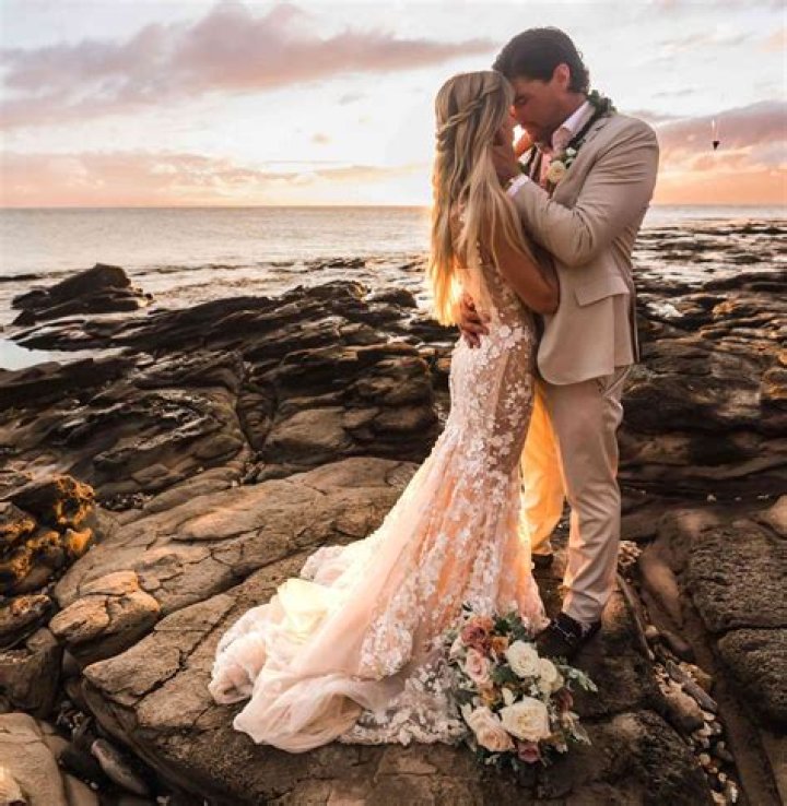 
Christina Hall And Husband Josh Hall Share Sweet Snapshots From Wedding Ceremony In Maui 
