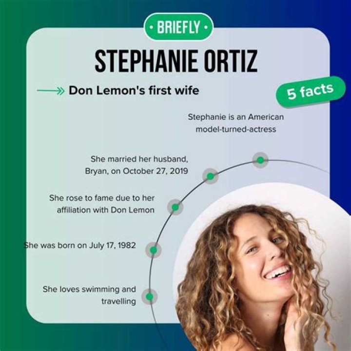 
Is Stephanie Ortiz really Don Lemon’s First Wife? 